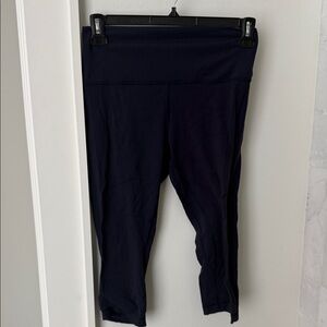 lululemon athletica navy align crop Leggings